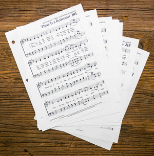 Enlarged Loose Leaf Edition - Hymns of Grace